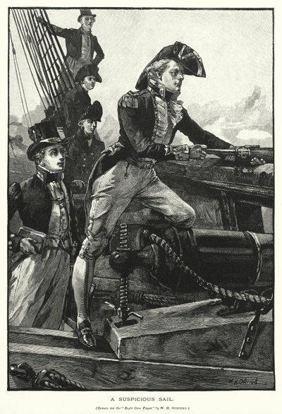 Una Vela Sospetta (incisione) da William Heysham (after) Overend