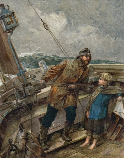 Mio Padre è al Timone da William Heysham (after) Overend