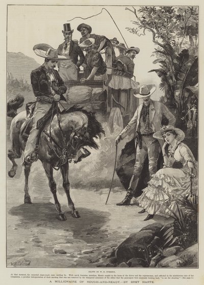 Un milionario di Rough-and-Ready, di Bret Harte da William Heysham Overend