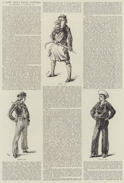 Una storia sui costumi navali da William Heysham Overend