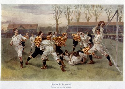 Una partita di calcio - da un