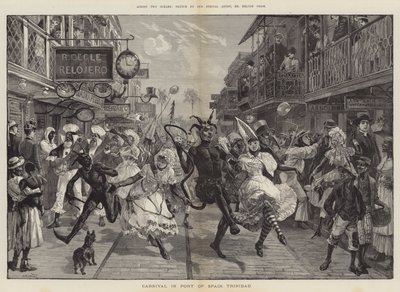Attraverso due oceani, Carnevale a Port of Spain, Trinidad da William Heysham Overend