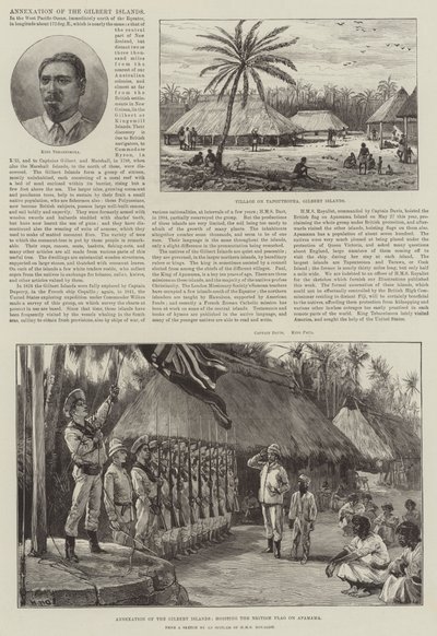 Annessione delle Isole Gilbert da William Heysham Overend