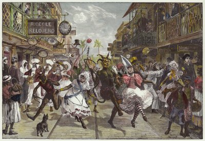 Carnevale a Port of Spain, Trinidad da William Heysham Overend