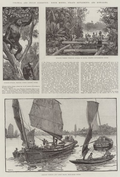 Esposizione coloniale e indiana, Borneo del Nord, Colonie dello Stretto e Hong-Kong da William Heysham Overend