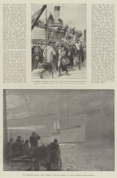 Dr Jameson a Londra da William Heysham Overend