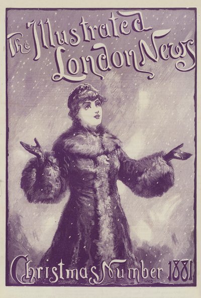Copertina del numero di Natale 1881 da William Heysham Overend