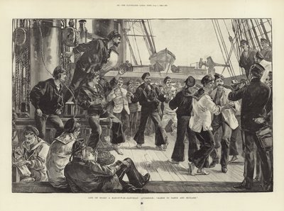 Vita a Bordo di una Nave da Guerra da William Heysham Overend
