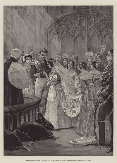 Matrimonio della regina Vittoria e del principe Alberto a St James