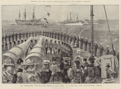 Inaugurazione del Canale Kaiser Wilhelm da parte dell