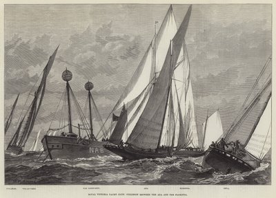 Royal Victoria Yacht Club, Collisione tra l