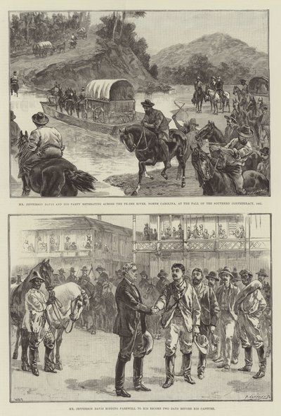 Scene dalla Vita di Jefferson Davis da William Heysham Overend