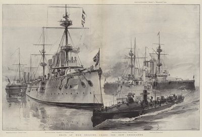 Navi da guerra in costruzione secondo il nuovo programma da William Heysham Overend