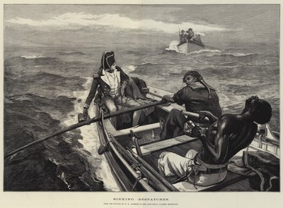 Affondamento dei dispacci da William Heysham Overend