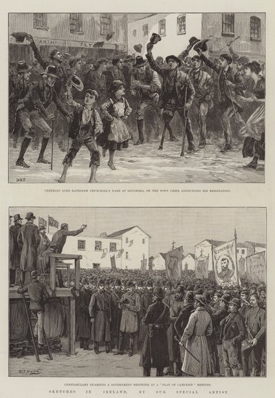 Schizzi in Irlanda da William Heysham Overend