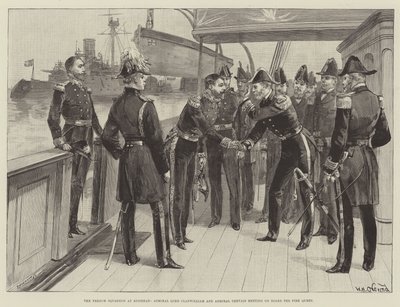 Lo squadrone francese a Spithead, l