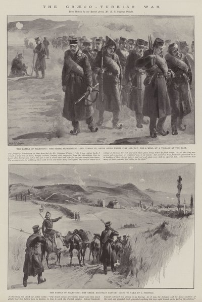 La guerra greco-turca da William Heysham Overend