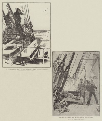 Le manovre navali da William Heysham Overend