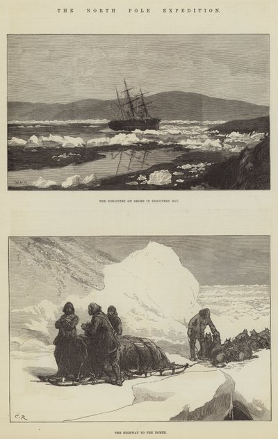 La spedizione al Polo Nord da William Heysham Overend