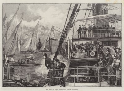 Il Principe di Galles inizia la regata del Giubileo da William Heysham Overend
