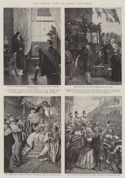 La vita pubblica della Regina Vittoria da William Heysham Overend