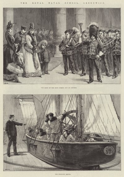 La Royal Naval School, Greenwich da William Heysham Overend