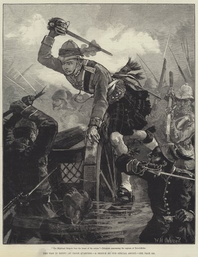 La guerra in Egitto, a distanza ravvicinata da William Heysham Overend
