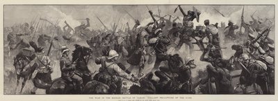 La guerra in Sudan, battaglia di Tamasi, valorosa riconquista dei cannoni da William Heysham Overend