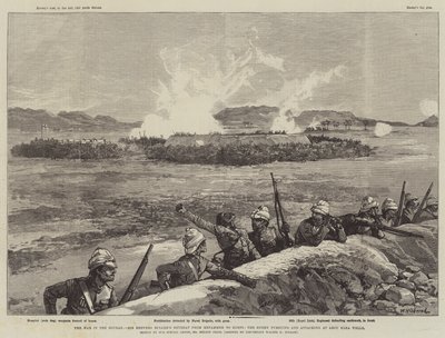 La guerra nel Sudan, la ritirata di Sir Redvers Buller da Metammeh a Korti, il nemico insegue e attacca a Abou Klea Wells da William Heysham Overend