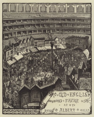 La vecchia fiera inglese, alla Royal Albert Hall da William Heysham Overend