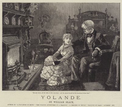 Yolande, di William Black da William Heysham Overend