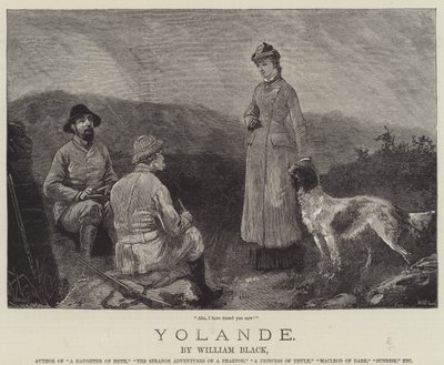 Yolande, di William Black da William Heysham Overend