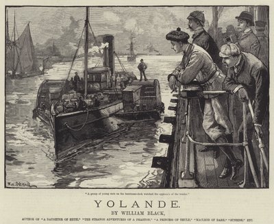 Yolande, di William Black da William Heysham Overend