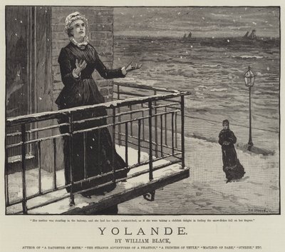 Yolande, di William Black da William Heysham Overend