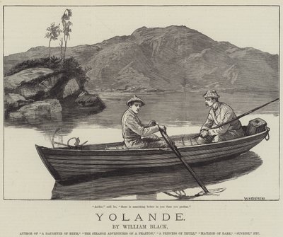 Yolande, di William Black da William Heysham Overend
