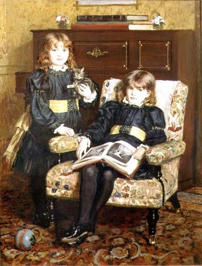 Ritratto di May e Violet Craik da William Hippon Gadsby