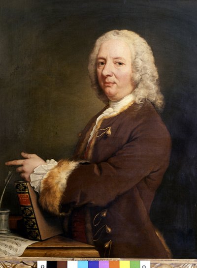 Ritratto di Francesco Saverio Geminiani, musicista italiano da William Hoare