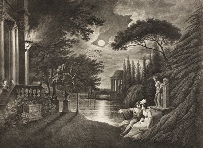 Belmont, Viale verso la Casa di Porzia, Atto IV, Scena I, da 