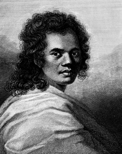 Omai, inciso da J. Caldwall, 1777 da William Hodges