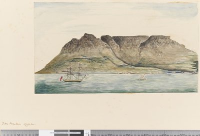 Pagina 12 Table Mountain, Città del Capo da William Hodges