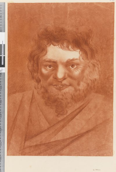 Pagina 19a Ritratto di un nativo, 1768-75 da William Hodges