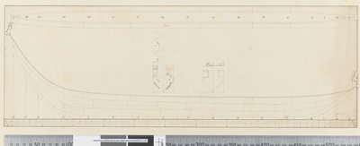 Pagina 21a Diagramma di una canoa nativa da William Hodges