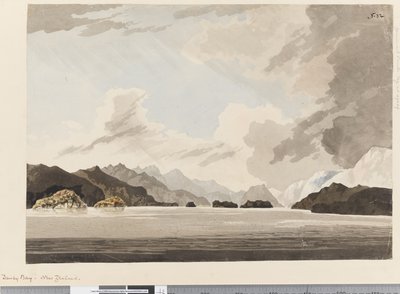 Pagina 32 Dusky Bay, Nuova Zelanda da William Hodges