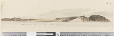Pagina 4. Vista di Porto Santo che si estende da NNW a WBW distante 5 miglia da William Hodges