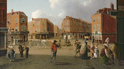 Seven Dials, Covent Garden (dettaglio) da William Hodges