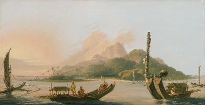 Tahiti: Rotta sud-est 1773 da William Hodges