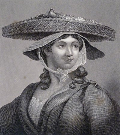 Una ragazza con i gamberi da William Hogarth