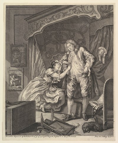 Dopo, 15 dicembre 1736 da William Hogarth