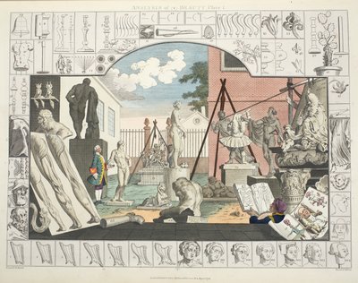 Analisi della bellezza, Piatto 1, illustrazione da 