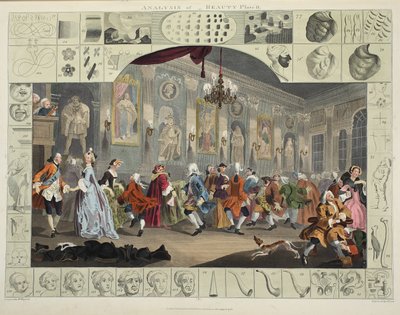 Analisi della bellezza, Piatto II, illustrazione da 